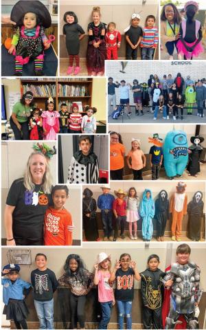 Memphis Independent School District (ISD) students show off their Halloween costumes Friday, Oct. 25. Photos Courtesy of Memphis ISD