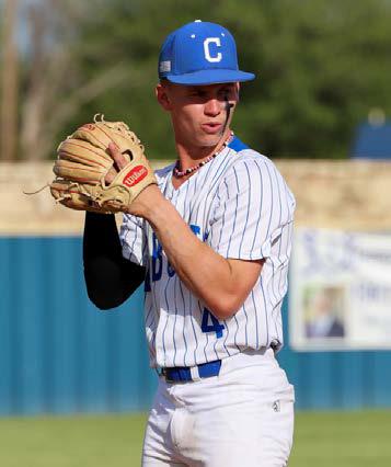 Cash Hightower, 5-9, Pitcher, Senior Childress High School Yearbook