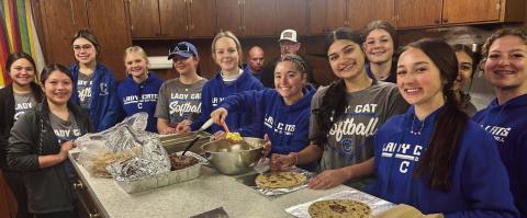 Lady Cats serve up breakfast burritos
