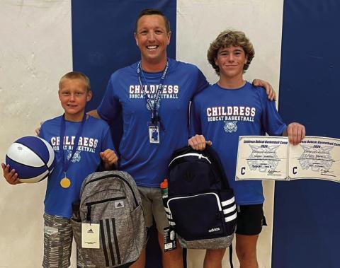 Coaches Corner recently spotlighted Childress Bobcat Head Basketball Coach Colby Schniederjan. Courtesy Photo