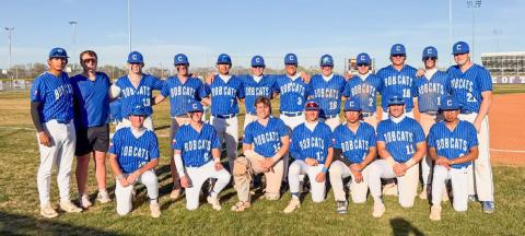 The Childress Bobcats pick up an on-the-road district win over Dalhart Friday, March 13. Childress Bobcat Boosters