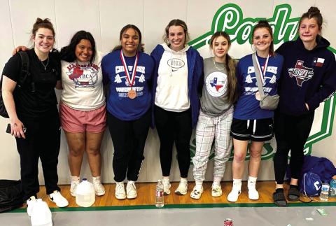 Lady Cats compete at regional powerlifting meet
