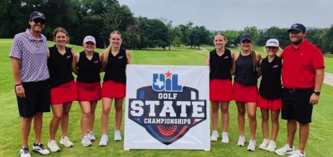 Lady Rockets take state golf trek