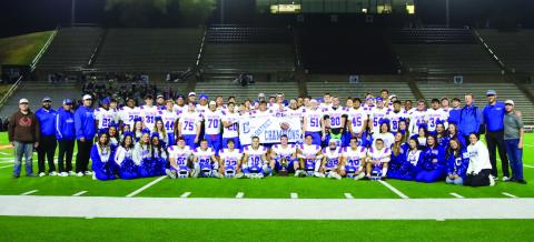 The Childress Bobcats blow past the Littlefield Wildcats in a bi-district championship matchup Thursday, Nov. 13 at Happy State Bank Stadium in Canyon. Childress High School Yearbook