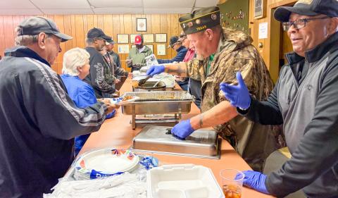 Glynn Moore VFW Post provides 80th anniversary lunch celebration