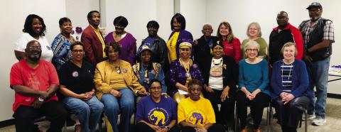 Wellington Lions welcome Booker T. Washington School history presentation