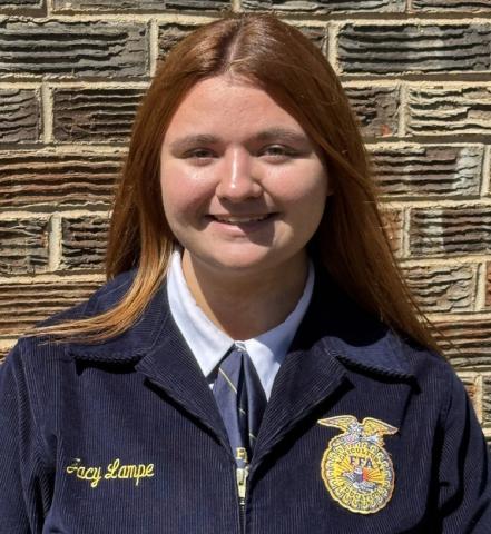Wellington High School senior Jacy Lampe advances in the Texas FFA scholarship process, making it past the first round and being selected as one of the top 25 seniors in Area 1. Additionally, Lampe was chosen as one of just six students to serve on the Area 1 Nominating Committee, representing Wellington Future Farmers of America (FFA) at the area convention on the campus of West Texas A&amp;M University. WELLINGTON HIGH SHCOOL