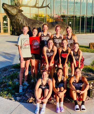 Lady Rockets compete at Elk City Camp