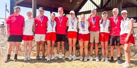 Wellington golf teams advance as runner-up champions