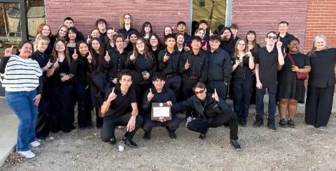 Childress High School Band earns first Division 1 rating in seven years