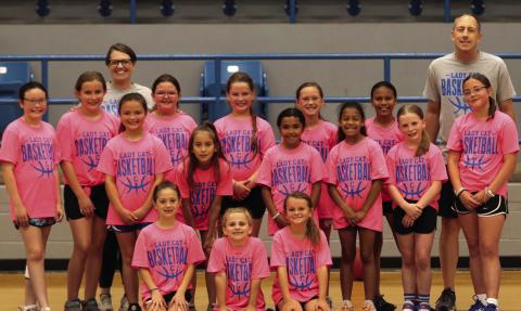 Future Lady Cats cap basketball camp