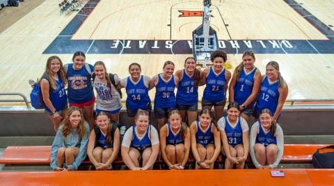 Lady Cats strengthen skills at OSU Team Camp