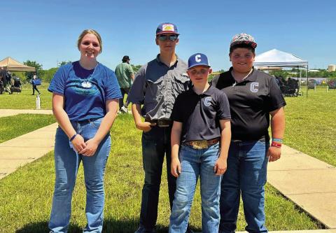 Childress County 4-Hers compete at District 3 Archery Games