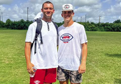 Childress’ Drake Rabe gets unique experience at prestigious Manning Passing Academy