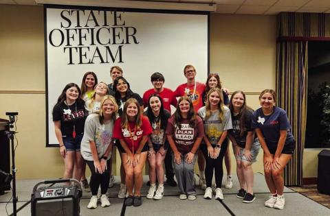 Childress FCCLA takes on Camp Allen