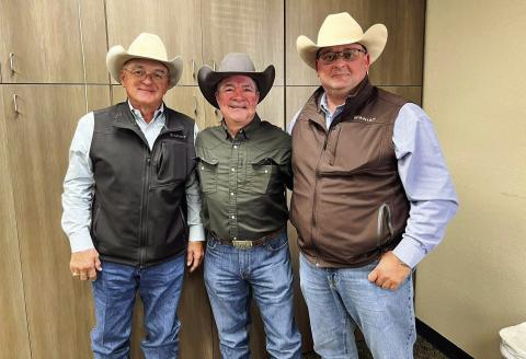 Recently touring a segment of House District 88, Rep. Ken King stops in Childress, where he met with constituents to discuss the 89th Regular Legislative Session, as well as the Special Sessions that followed, Tuesday, Dec. 2. Ken King