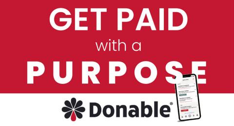 Court Appointed Special Advocates (CASA) of the Rolling Plains is partnering with Our Blood Institute and Donable Cares, a nonprofit arm of Donable, an innovative app that pays users for recruiting blood donors. Graphic Courtesy of Our Blood Institute