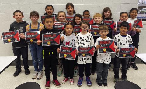 Wellington Elementary names Spectacular Sparklers