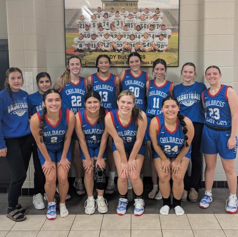 The Childress Lady Cats go undefeated in the recent Brady Tournament, held Thursday, Dec. 11-Saturday, Dec. 13, going 4-0 to take the tournament championship. Childress Bobcat Boosters