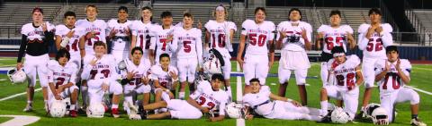 Junior varsity Skyrockets cap season against City View