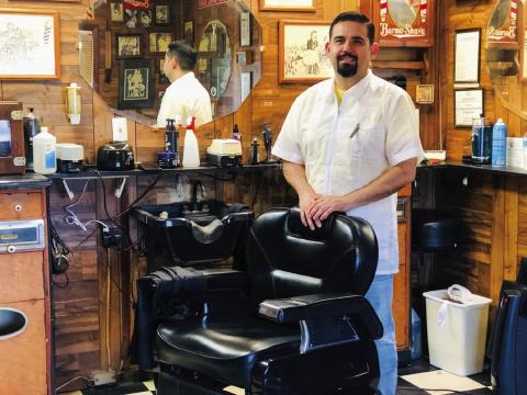 Leonel Garcia, doing business as Leo’s #3 on the corner of 8th and Arlington St. in Wellington, occupies the former Jim’s Barber Shop. Open 9 a.m.-noon Tuesday, Wednesday and Thursday, much of the vintage décor and charm of the shop remains the same. The Red River Sun/Bev Odom