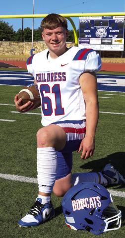 Childress’ Kade Jenkins  named to Press Pass Sports’  Top 10 Football Performers  from Bi-District