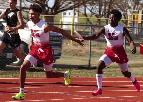 Wellington competes at St.Patrick’s Day Relays