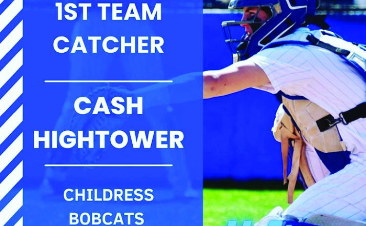 CashHightower,Sophomore,FirstTeamCatcher Courtesy Photos