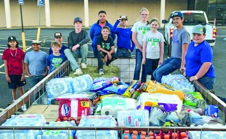 Childress County 4-H Shooting Sports Club extends helping hand to wildfire victims