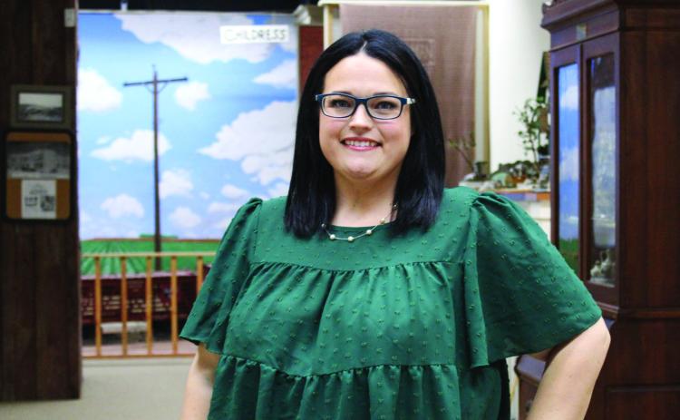 Guests are invited to welcome Childress County Heritage Museum Director Niki Seal from 10 a.m.-5 p.m. Saturday, Oct. 21 at the Childress County Heritage Museum, 210 3rd St. The Red River Sun/Elizabeth Tanner