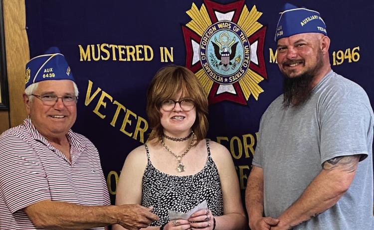 Wellington’s Stiles awarded VFW Patriot’s Pen essay honors, advances to state contest
